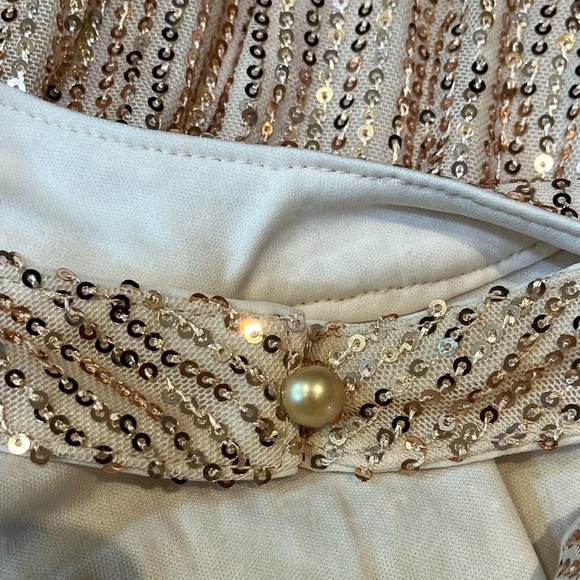 Grace Karin Sequin LongSleeve Open Back Party Top - Picture 7 of 16